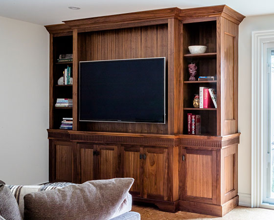 Burlington Basement Custom Built-in Cabinets